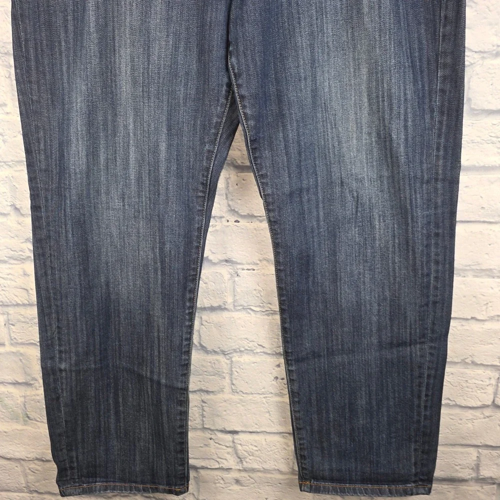 Lucky Brand 221 Original Straight Mens Jeans Dark Wash Blue Denim Size 38X30